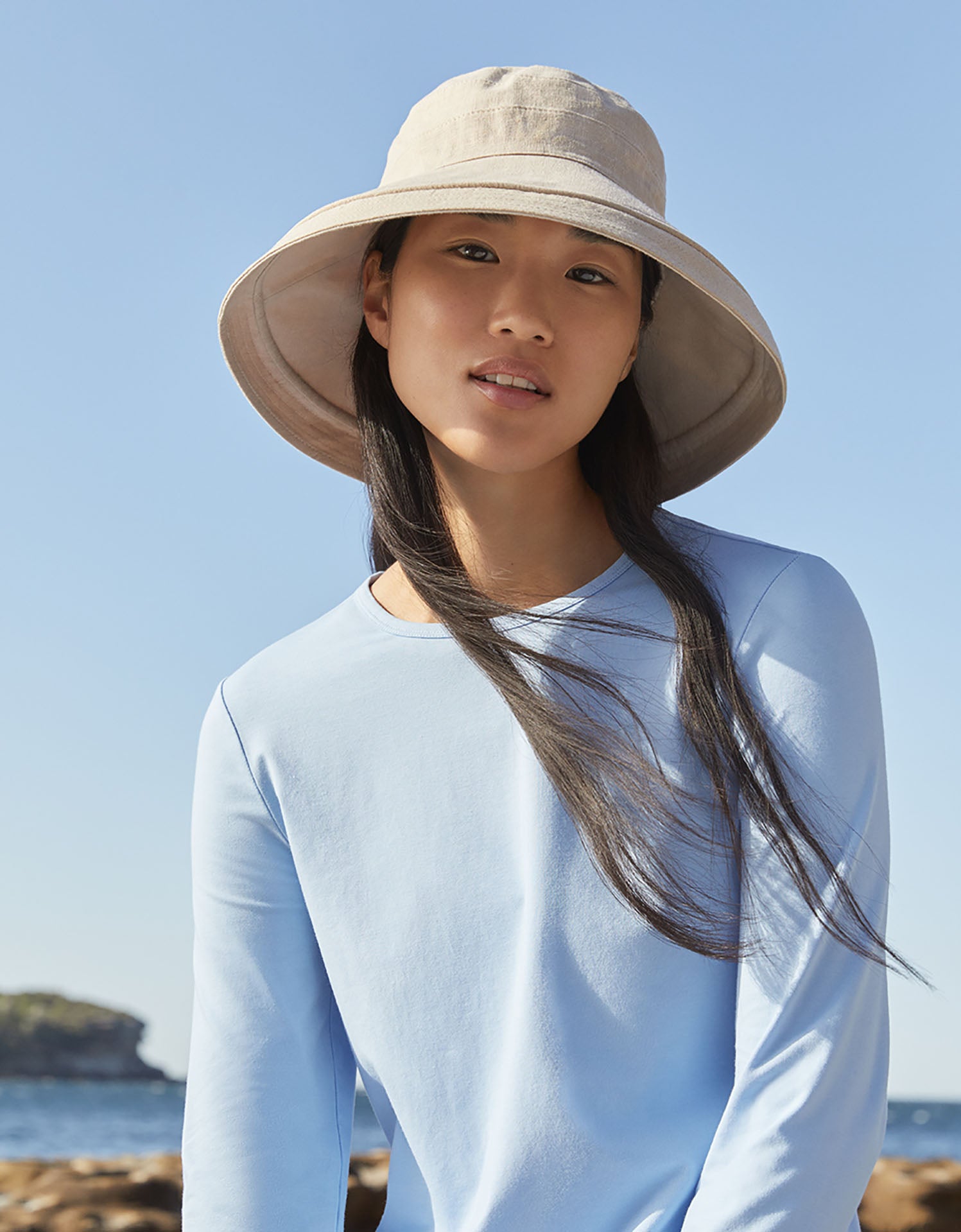 Natural / Beige Underbrim