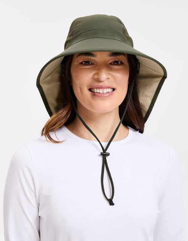 Khaki / Beige Underbrim