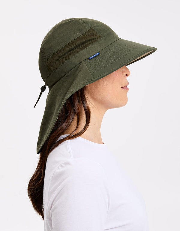 Khaki / Beige Underbrim
