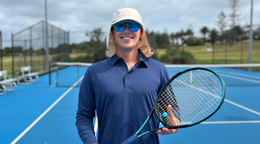 Kyle Koenig wears Solbari