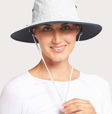 Traveller Broad Brim Sun Hat with detachable chin strap